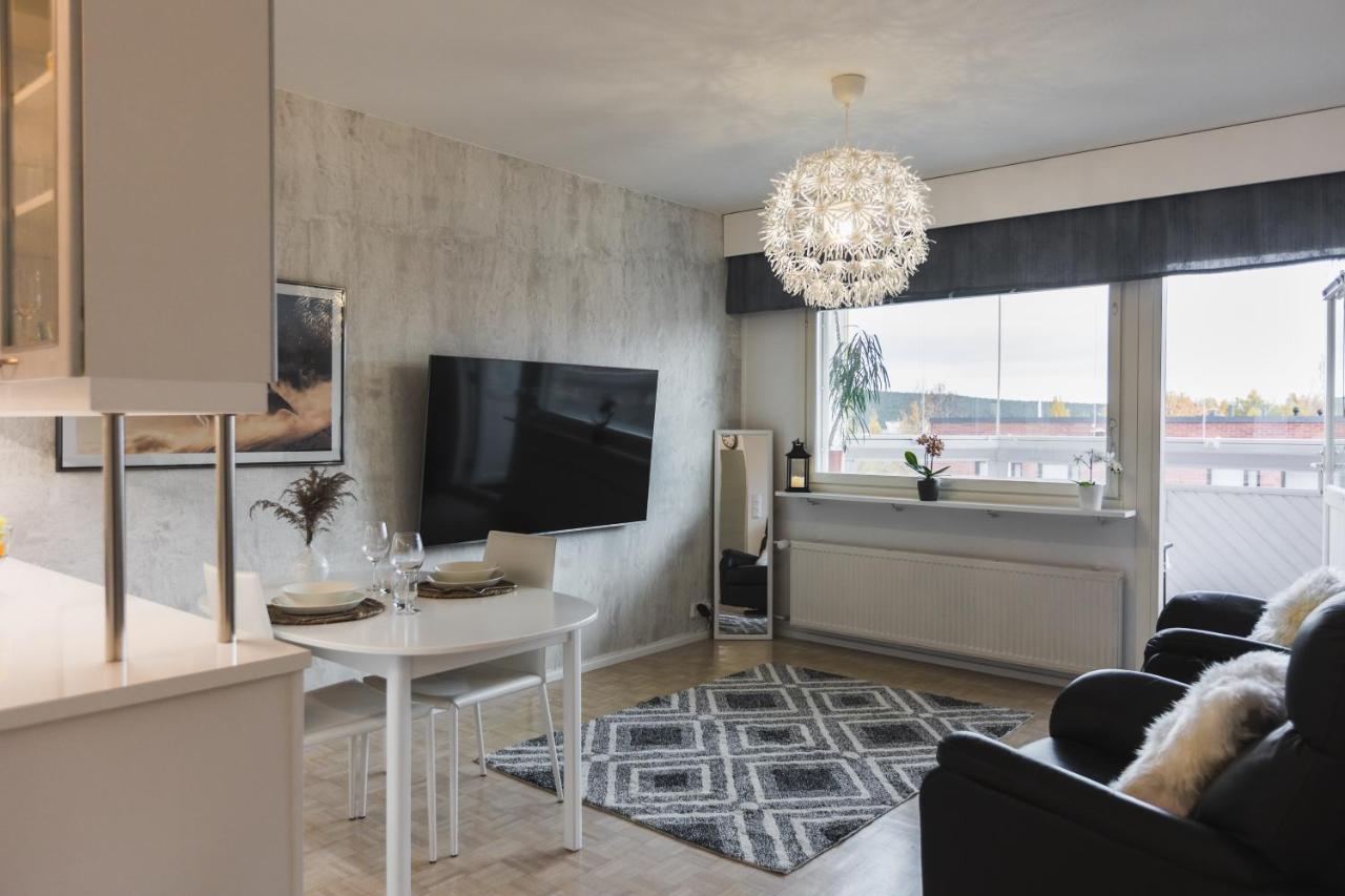 Penthouse With Sauna - King Size Bed - Free Wifi! Ροβανιέμι Εξωτερικό φωτογραφία